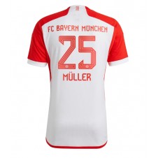 Bayern Munich Thomas Muller #25 Hjemmedrakt 2023-24 Kortermet